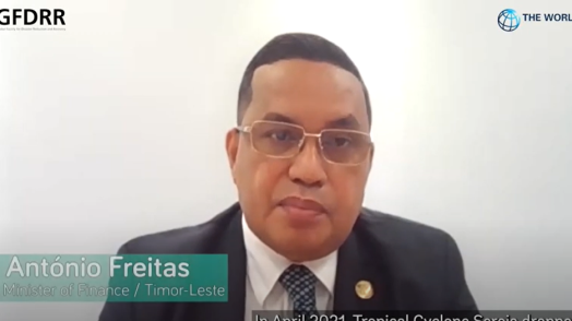 GFDRR Partnership Days: António Freitas, Vice Minister of Finance, Timor-Leste