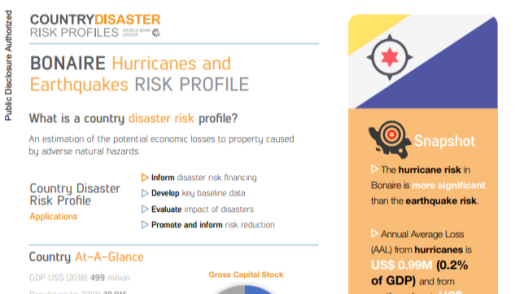 Disaster Risk Profile: Bonaire