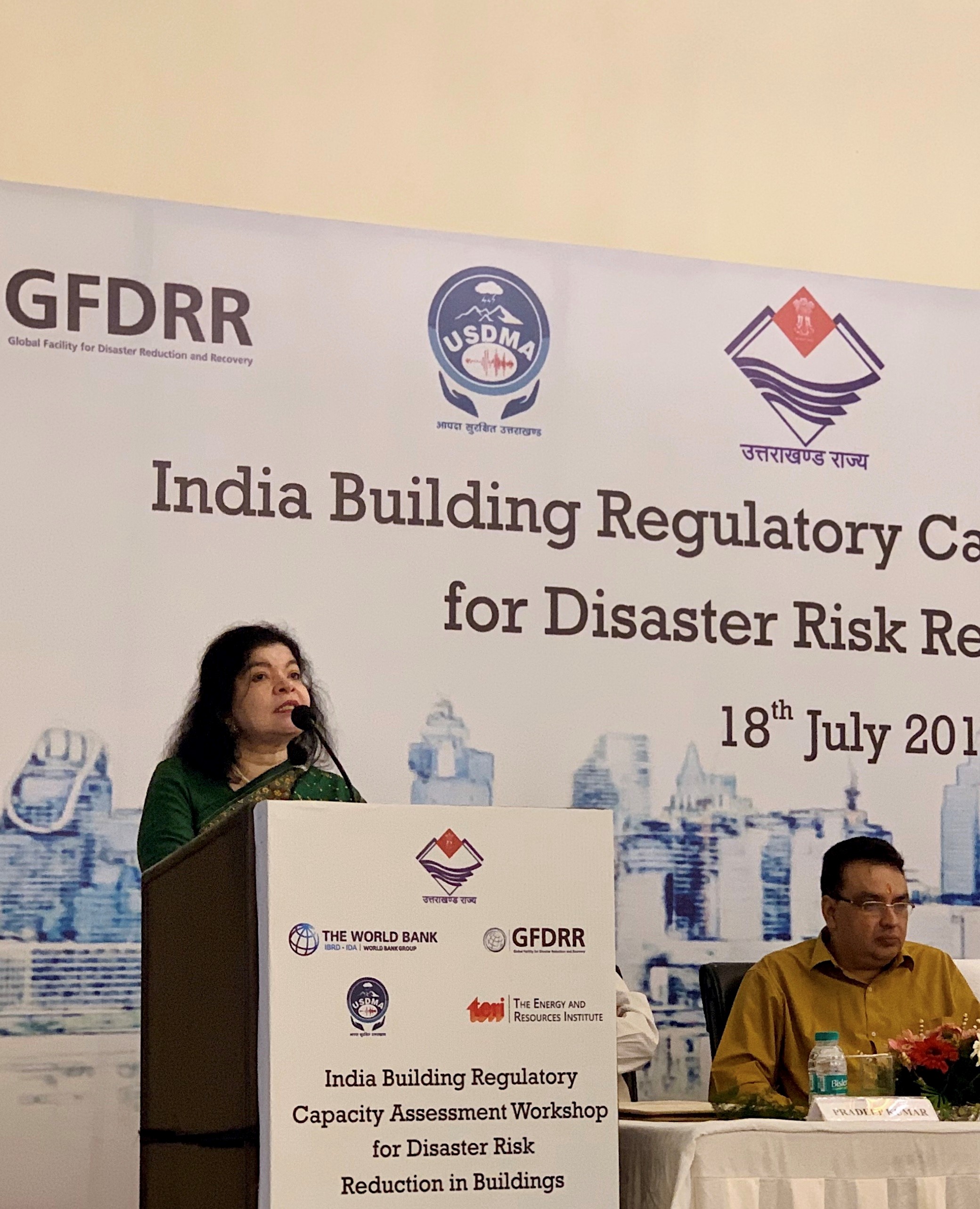 Doctor Alpa Sheth presents a review of building regulatory capacity in Jammu & Kashmir and Ladakh