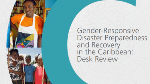 Gender-Responsive Disaster Preparedness and Recovery in the Caribbean: Desk Review