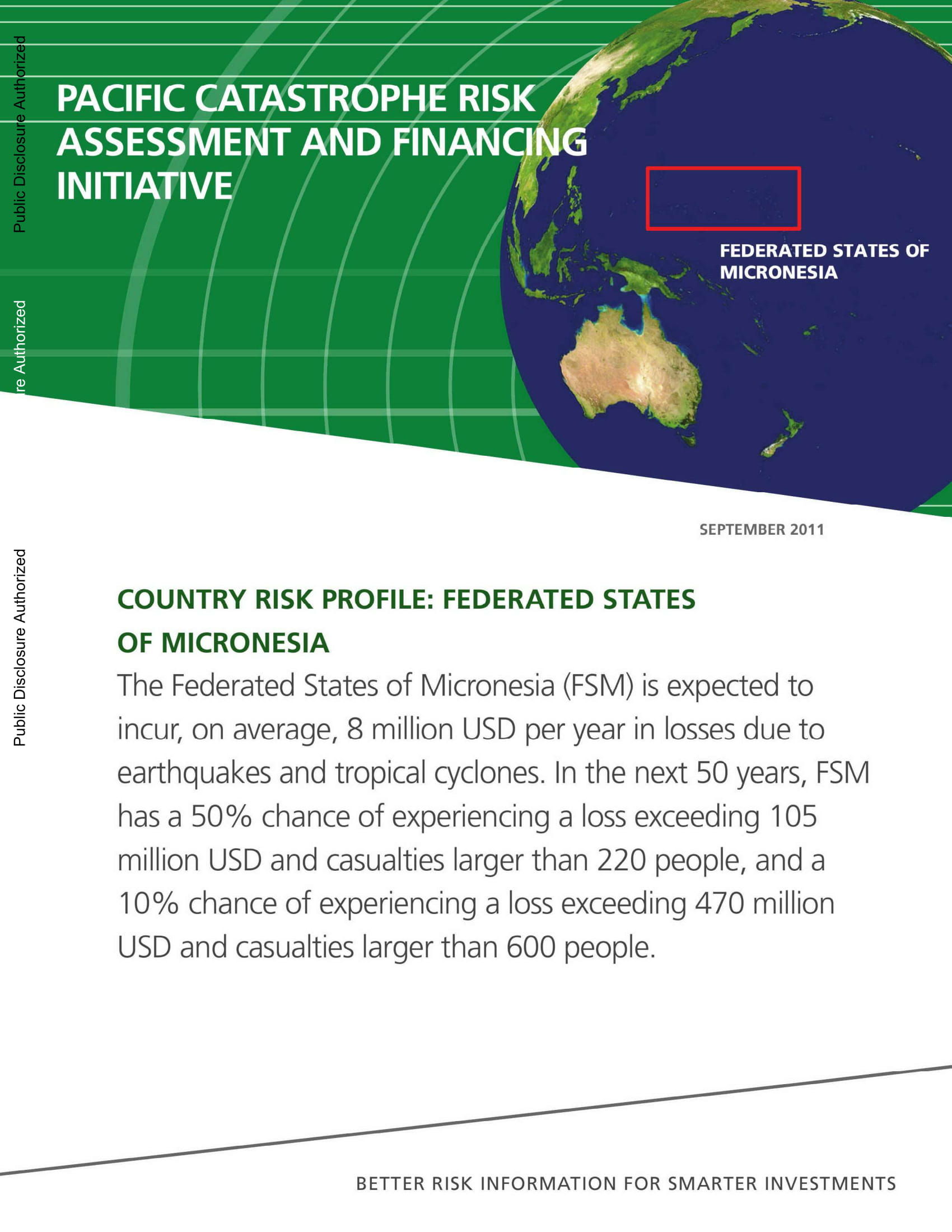 The risk of catastrophic climate