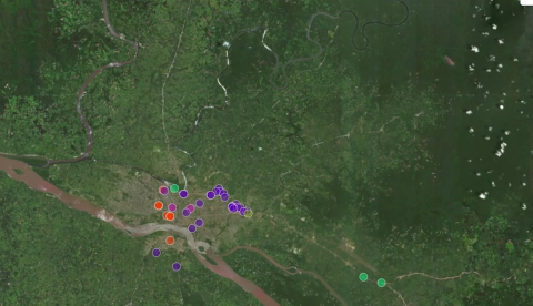 Disaster-FCV Nexus Colocation Map