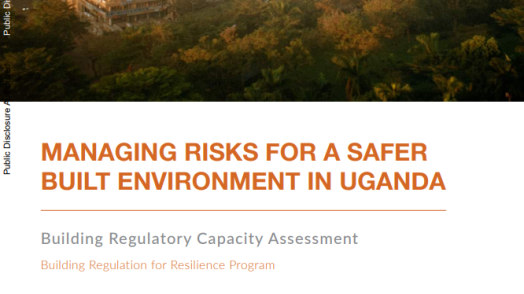 Managing Risks for a Safer Built Environment in Uganda