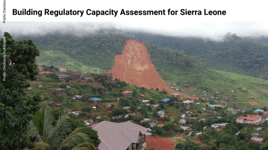 Building Regulatory Capacity Assessment for Sierra Leone